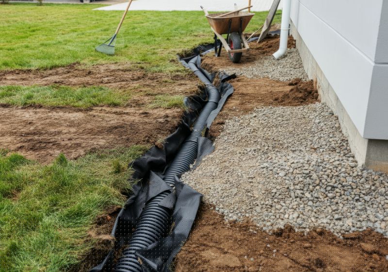 Muddy Yard Drainage